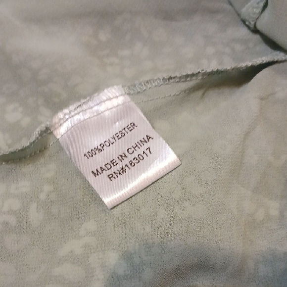 Princess Polly Sage Floral Blouse - Picture 9 of 14